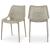 Mykonos Outdoor Patio Polypropylene Plastic Dining Side Chair