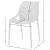 Mykonos Outdoor Patio Polypropylene Plastic Dining Side Chair