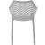 Mykonos Outdoor Patio Polypropylene Plastic Dining Arm Chair