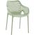 Mykonos Outdoor Patio Polypropylene Plastic Dining Arm Chair