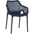Mykonos Outdoor Patio Polypropylene Plastic Dining Arm Chair