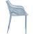 Mykonos Outdoor Patio Polypropylene Plastic Dining Arm Chair