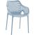 Mykonos Outdoor Patio Polypropylene Plastic Dining Arm Chair