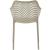 Mykonos Outdoor Patio Polypropylene Plastic Dining Arm Chair