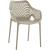 Mykonos Outdoor Patio Polypropylene Plastic Dining Arm Chair