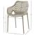 Mykonos Outdoor Patio Polypropylene Plastic Dining Arm Chair