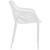 Mykonos Outdoor Patio Polypropylene Plastic Dining Arm Chair