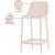 Mykonos Outdoor Patio Polypropylene Plastic Stools