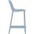 Mykonos Outdoor Patio Polypropylene Plastic Stools