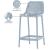 Mykonos Outdoor Patio Polypropylene Plastic Stools