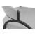 Privet Linen Dining Chair with Matte Black Base