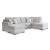 Gabyleigh Fabric Right 2-Piece Sectional w/Chaise