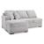 Gabyleigh Fabric Right 2-Piece Sectional w/Chaise