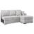 Gabyleigh Fabric Left 2-Piece Sectional w/Chaise