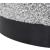 Calais Boucle Fabric Accent Chair with Black Oak Veneer Base