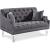 Roxy Velvet Loveseat