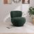 Calais Boucle Fabric Accent Chair with Upholstered Base