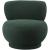 Calais Boucle Fabric Accent Chair with Upholstered Base