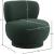 Calais Boucle Fabric Accent Chair with Upholstered Base