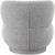Calais Boucle Fabric Accent Chair with Upholstered Base