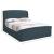 Tess Velvet King Size Bed