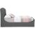 Tess Velvet King Size Bed