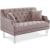 Roxy Velvet Loveseat