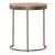 Eclipse Round Marble/Metal Top Nesting Tables