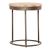 Eclipse Round Marble/Metal Top Nesting Tables