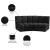 Infinity Boucle Fabric Loveseat