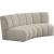 Infinity Boucle Fabric Loveseat