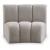 Infinity Boucle Fabric Modular Chair