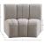 Infinity Boucle Fabric Modular Chair