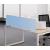Nova Plexiglas Desk Screen w/Fittings for 62.9