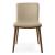 Annie Fabric/Wood Customizable Dining Chair