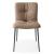 Annie Fabric/Metal Customizable Dining Chair w/Plush Seat
