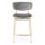 Fifties Fabric/Metal Customizable Counter Stool