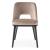 Foyer Fabric/Wood Customizable Upholstered Open-Back Dining Chair
