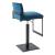 Gala Fabric/Metal Customizable Swivel Adjustable Height Stool