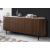 Lake Ceramic/Wood/Metal Customizable Rounded Sideboard w/4 Doors & Metal Feet