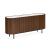Lake Ceramic/Wood/Metal Customizable Rounded Sideboard w/4 Doors & Metal Feet
