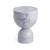 Apothecary Round Marble End Table, Low