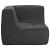 Align Tufted Fabric Corner Chair