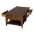Lake House Rectangular Wood Cocktail Table w/2 Drawers