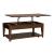 Lake House Rectangular Wood Lift Top Cocktail Table w/Casters