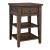 Lake House Square Wood Chair Side Table w/Drawer