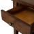 Lake House Square Wood Chair Side Table w/Drawer