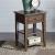 Lake House Coffee Table Set | Rustic Oak Wood Storage Tables