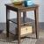 Lake House Coffee Table Set | Rustic Oak Wood Storage Tables