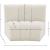 Infinity Boucle Fabric Modular Chair